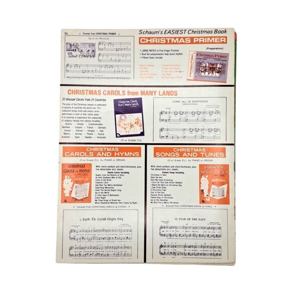 Vintage Christmas Sheet Music Collection Twelve Days Frosty The Snowman & Jubile - Picture 7 of 9